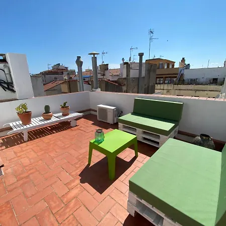 Amazing 2 Bedroom With Big Sun Terrace Centre סיטגס